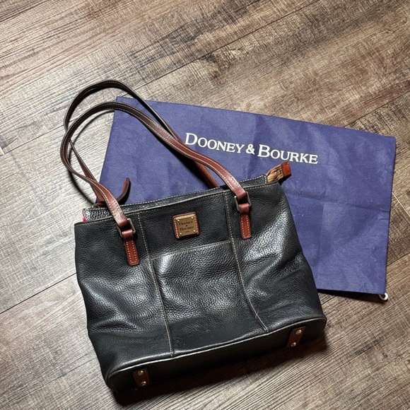 Dooney & Bourke Handbags - Dooney & Bourke Pebble Collection Lexington  Leather Tote